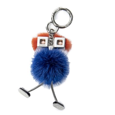 fendi fox fur bag charm|Fendi Monster Fox Fur Bag Charm .